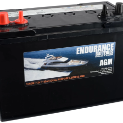 Endurance AGM Dual 12V 105Ah