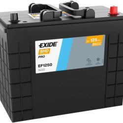 62512/TF1250 Tudor PowerPRO HD 12V 125Ah 850A/EN MF Traktor H+