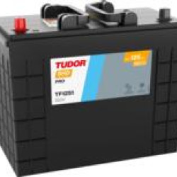 62514/TF1251 TUDOR SHD PRO 12V 125Ah 850A / EN IH/JCB  V+