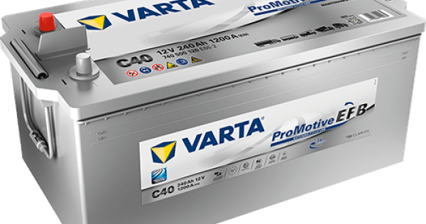 Varta C40 EFB 12V 240Ah 1200A/EN ProMotive