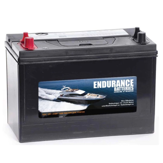 Endurance AGM Dual 12V 105Ah