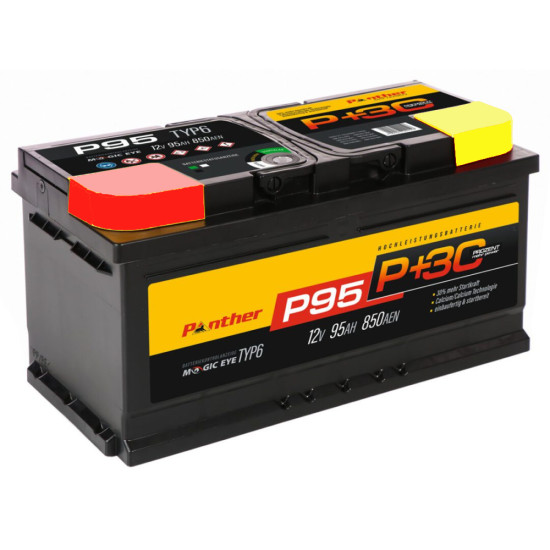 P95  Panther P95+30% 12V 95Ah 850A/EN