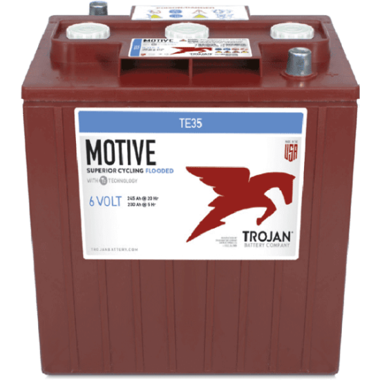 TE35 6V Deep-Cycle Battery 