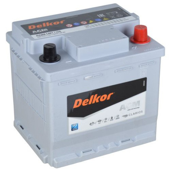 554400 Delkor AGM 12V 50Ah 520A/EN