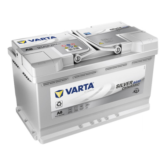 A6 Varta Silver Dynamic AGM 12v 80Ah