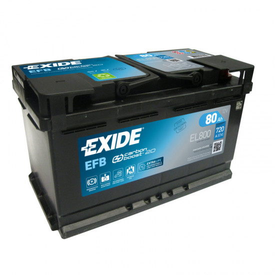 EL800 Exide EFB 12V 80Ah 720A/EN