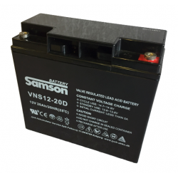 VNS12-20D SAMSON AGM BATTERI 12V 20 AH DEEP CYCLE