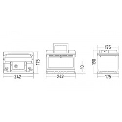 95607 Energy 60Ah 480A/EN