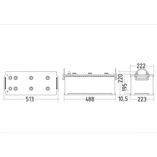 68089 HD 180Ah 1000A/EN +H