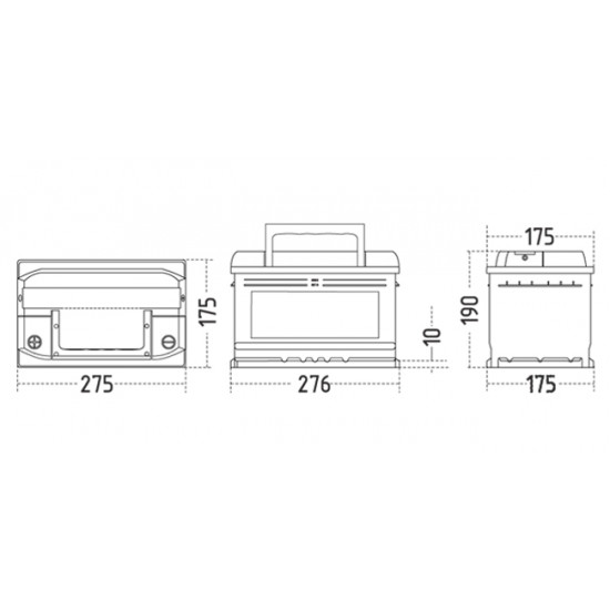 57414 Plus 74Ah 680A/EN 