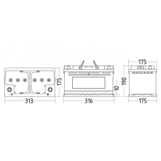 58542 Plus 85Ah 700A/EN