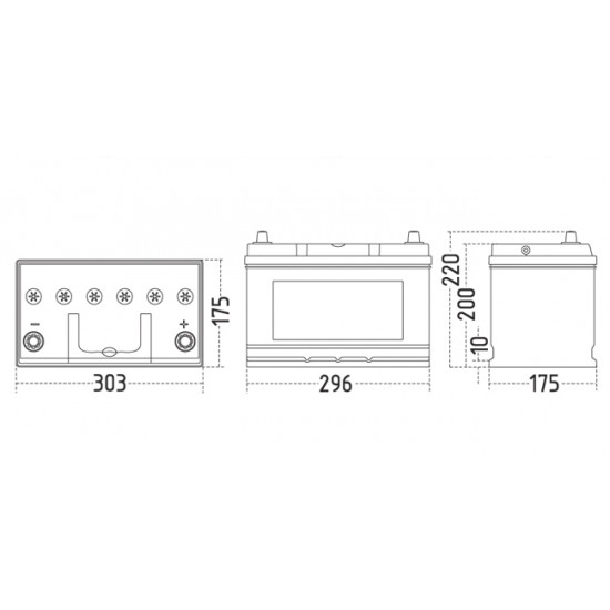 59552 Silv Prem 95Ah 760A/EN 