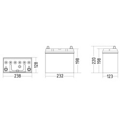 54570 Silver 45Ah 360A/EN