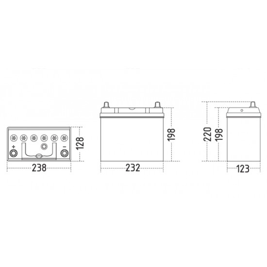 54572 Silver 45Ah 360A/EN 1